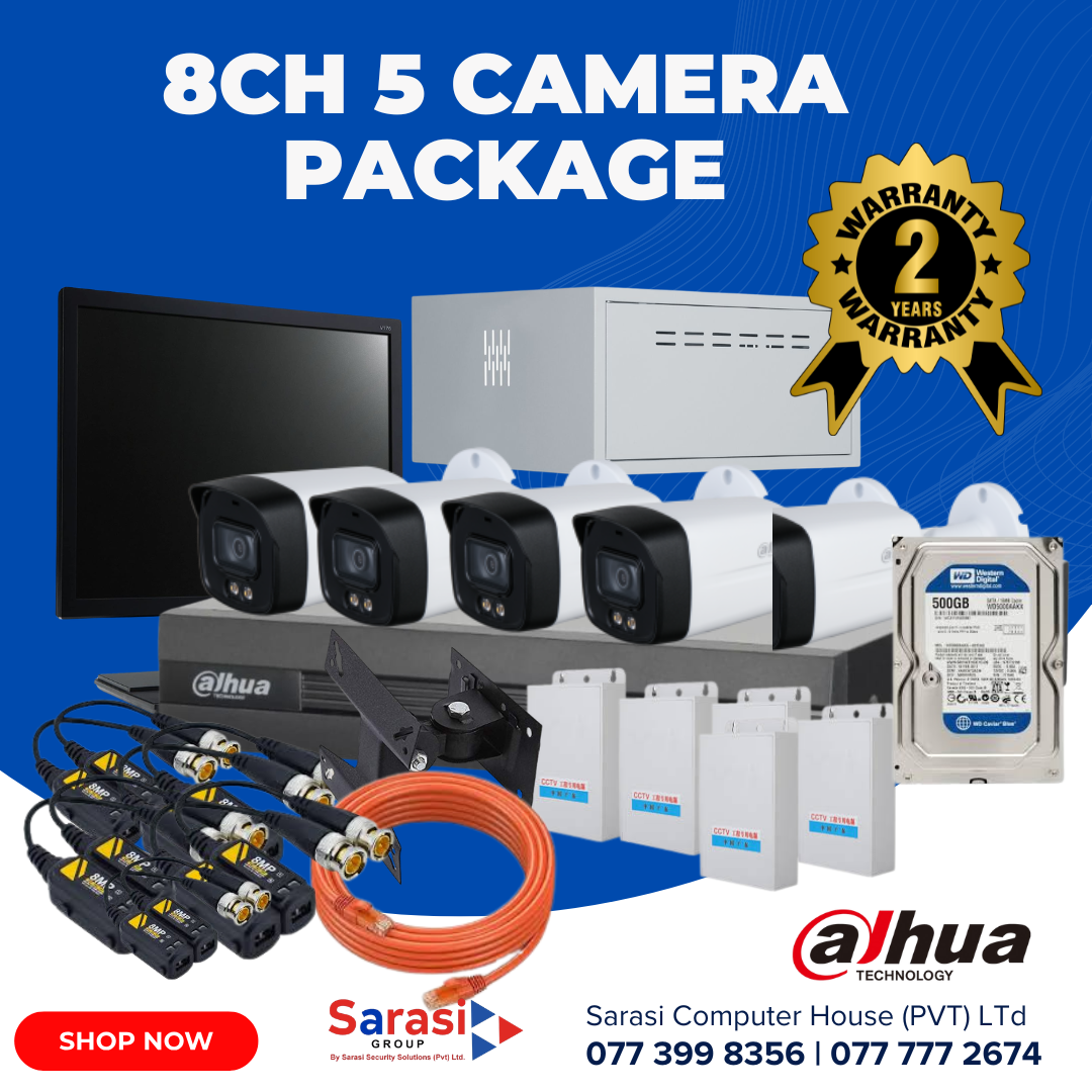 Camera Package Dialog 8CH 5 CAMERA PACKAGE – sarasigroup.lk